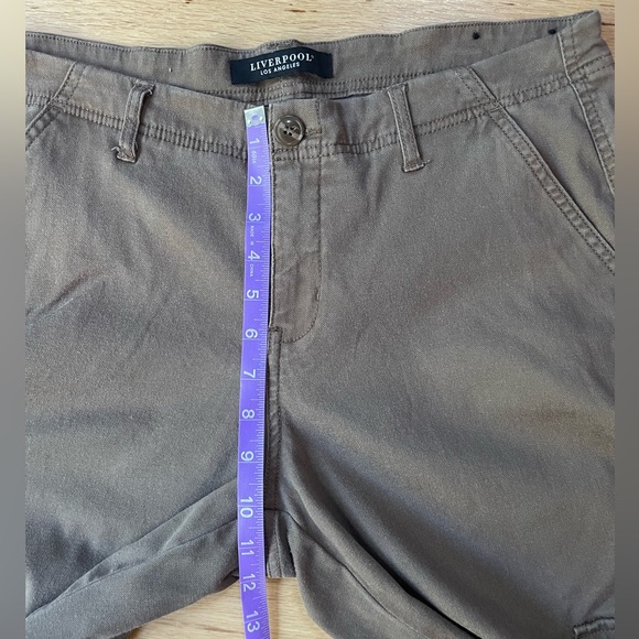 LIVERPOOL LOS ANGELES Cargo Crop Cuffed Pants Size 10 - Picture 12 of 14